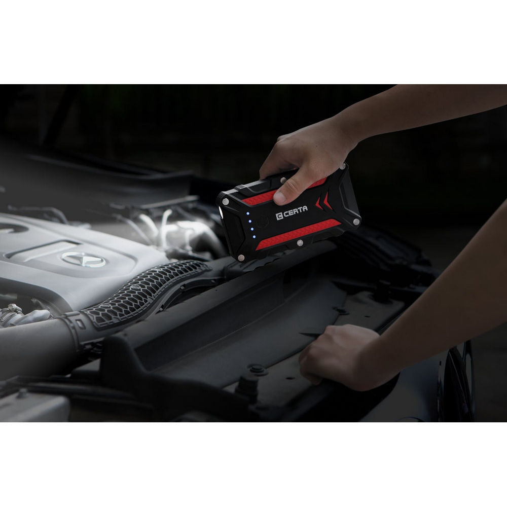 Certa 1000A 12000mAh Wodoodporny przenośny rozrusznik do awaryjnego uruchamiania