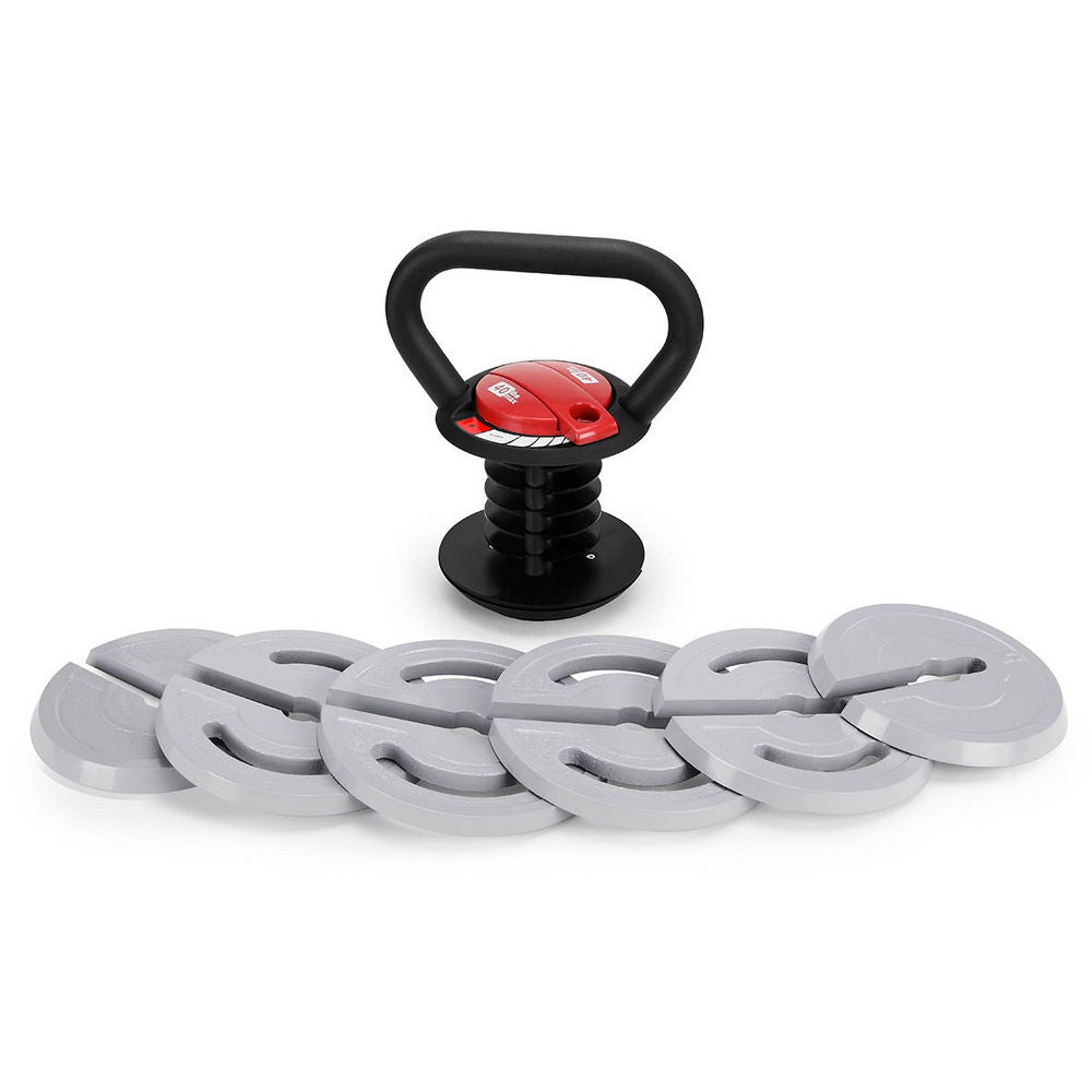 Fortis 18 kg intelligente Kettlebell mit verstellbaren Gewichten