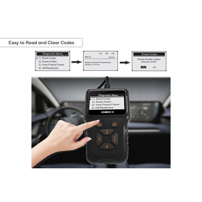 Certa Universal-OBDII-OBD2-Scanner, Automotor-Fehlercodeleser, Diagnosegerät