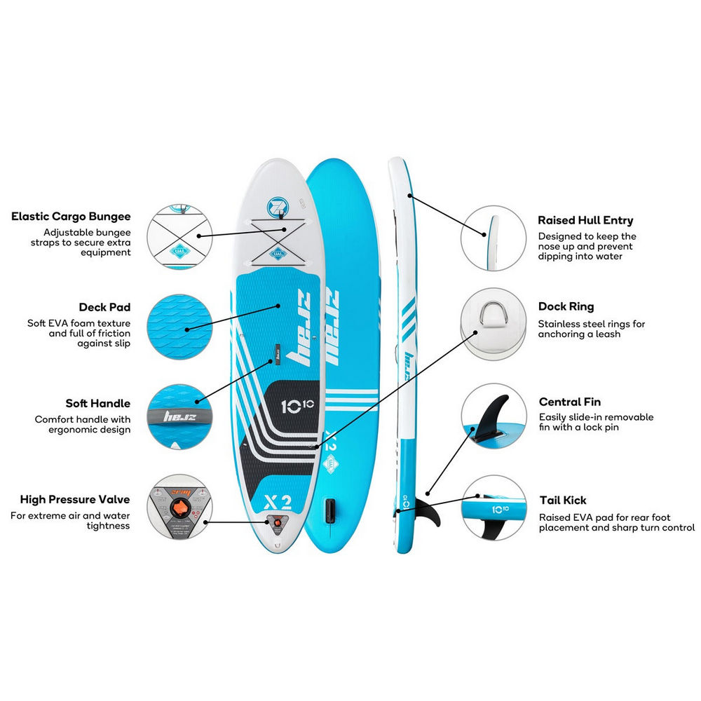 Zray X2 Inflatable Stand Up Paddle Board SUP